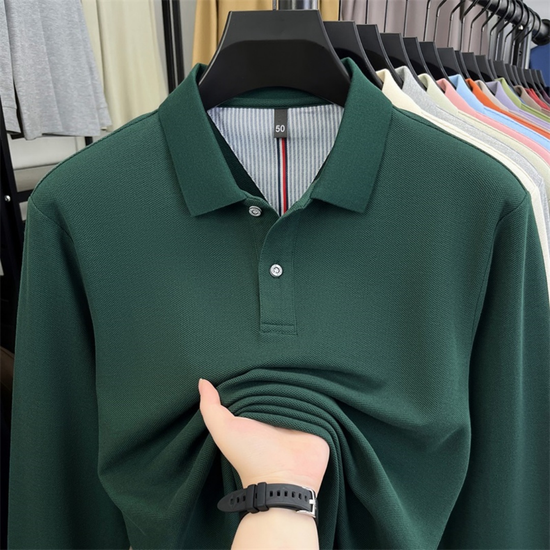 Men'S Fashion Polo Shirt - 100% pure cotton high-end brand men's