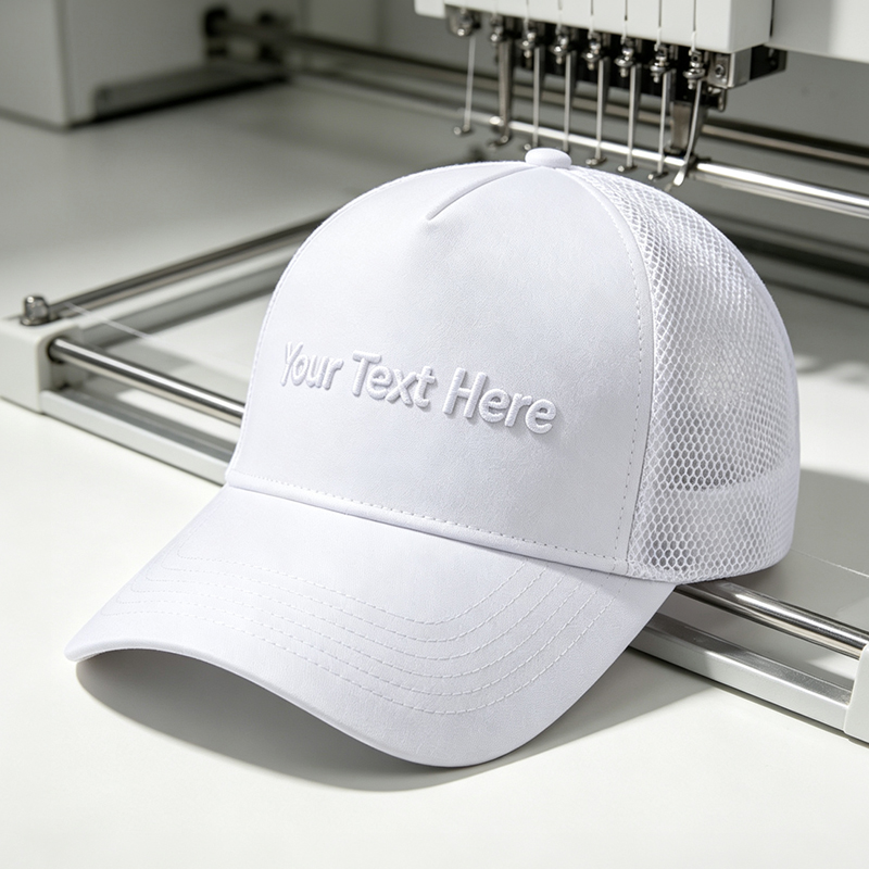 Trucker Hat Cap - Dropshipping Custom Embroidery Trucker Hats 5-panel