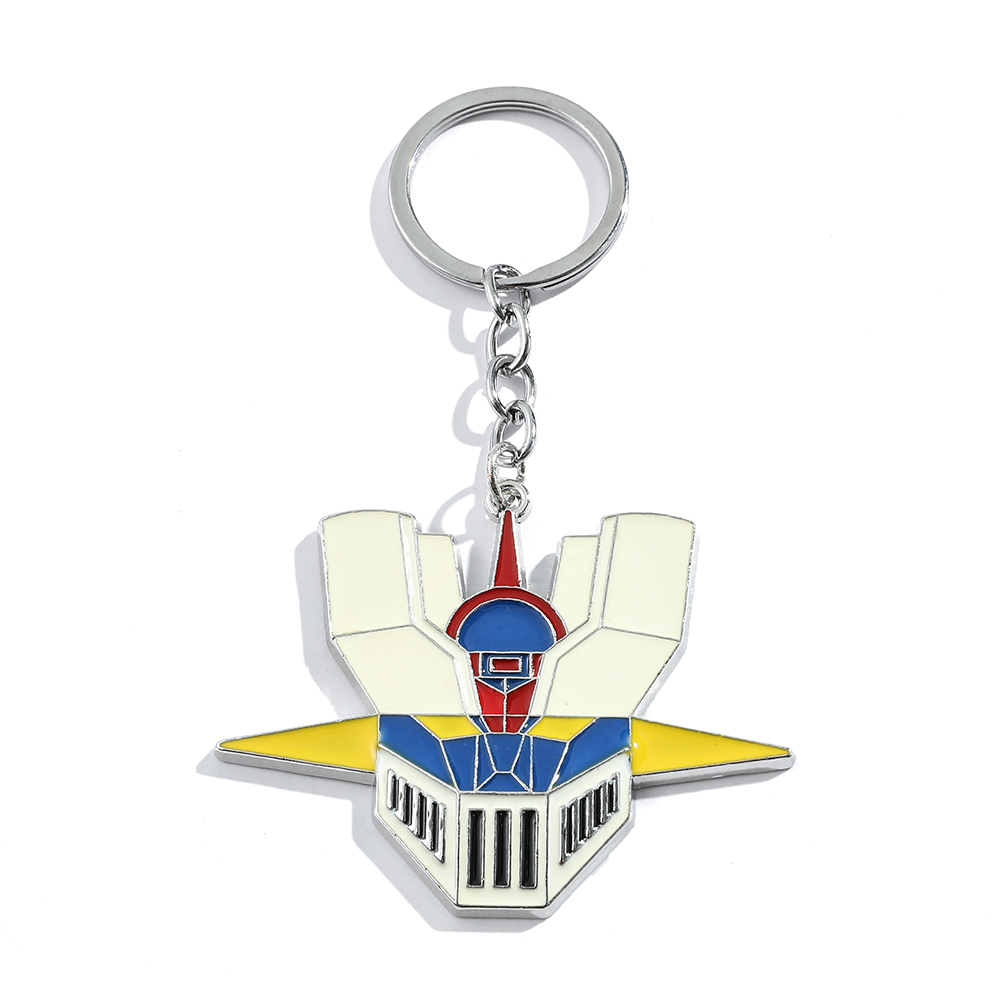 Mens Fashion Show - Anime Cartoon Warrior Robot Logo Keychain