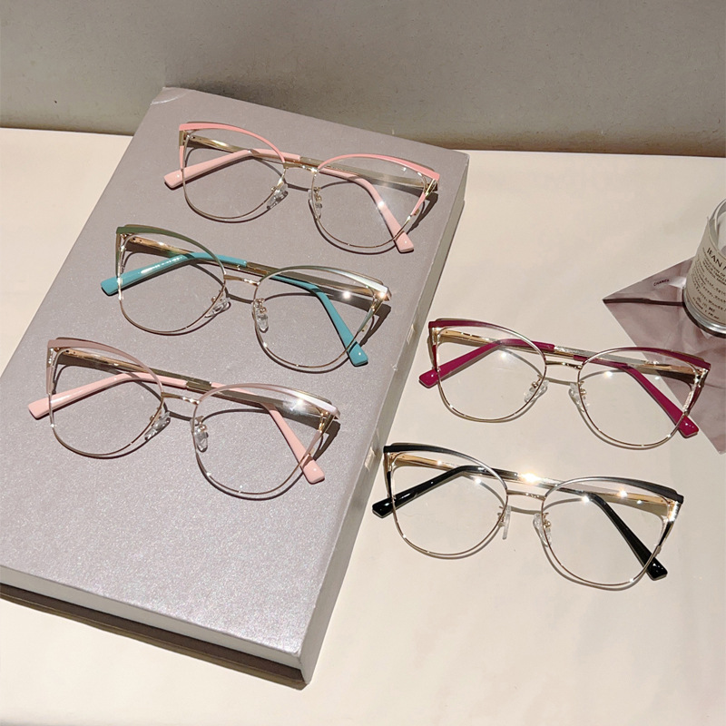 Men'S Fashion Non Prescription Glasses - New Fashion Cat Eye Anti Blue