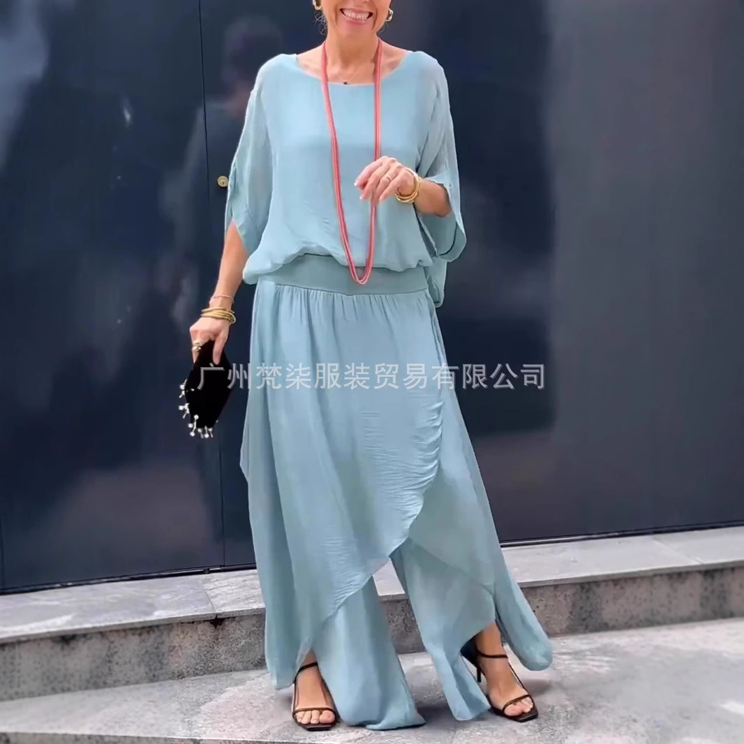 Mens Fashion Summer 2025 - 2025 Summer Fashion Women's Solid Color