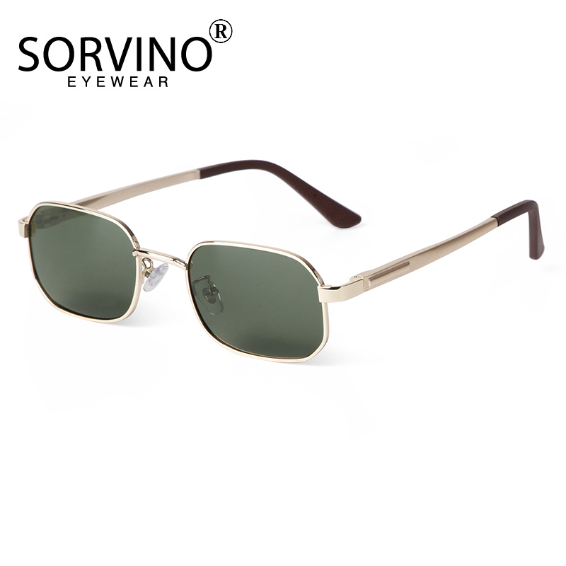 Men'S Fashion Zara - SORVINO Fashion Small Rectangle Sunglasses Men
