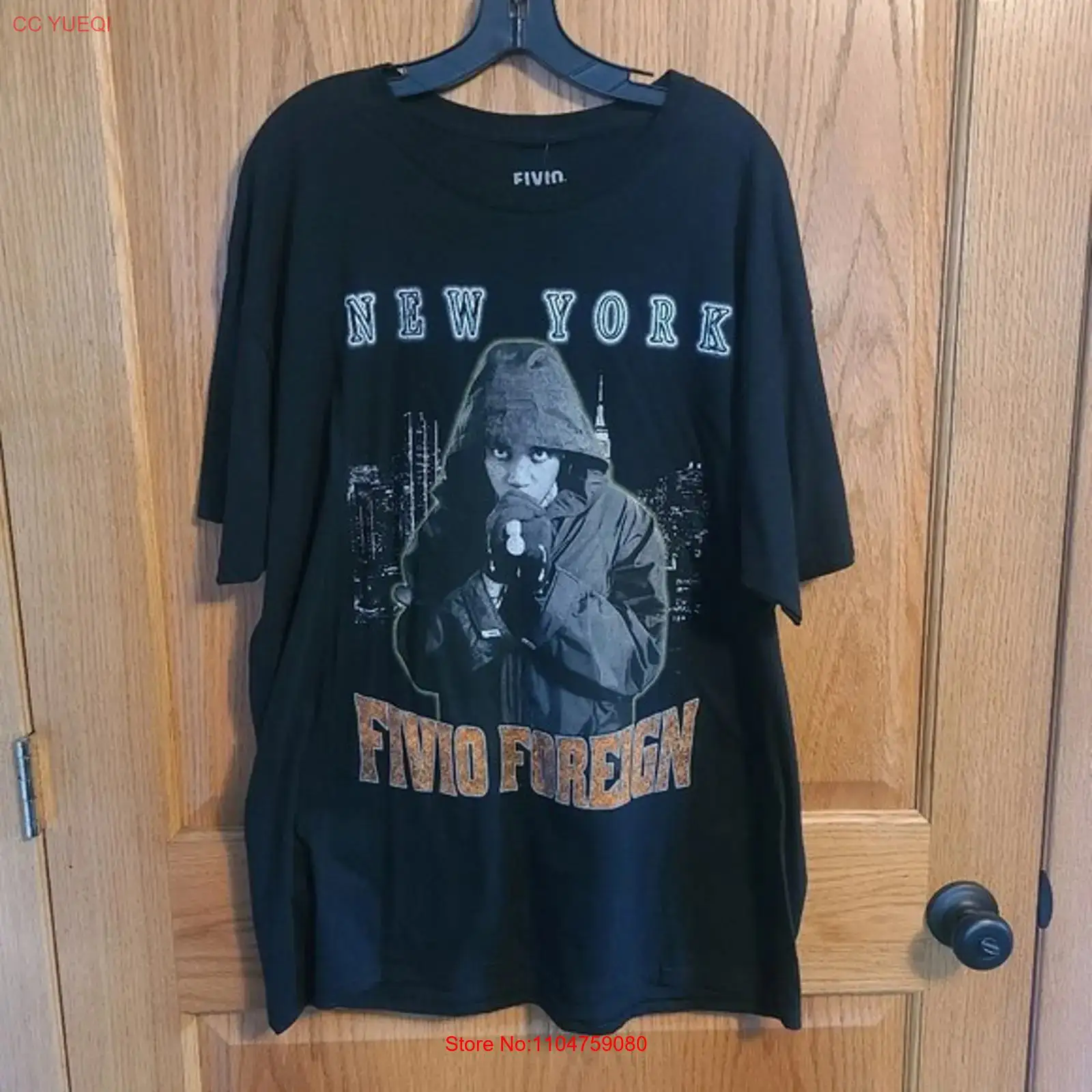 Mens Fashion Black Shirt - Rue21 Fivio Foreign New York Men's