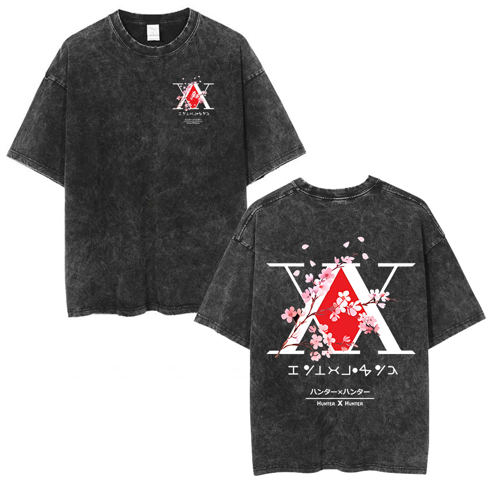 Men'S Fashion X - Anime Hunter X Hunter Logo Vintage