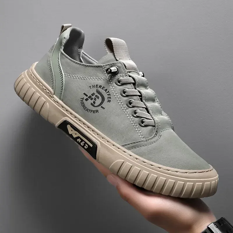 Mens Fashion Autumn 2025 - 2025 Men Casual Shoes Breathable Black
