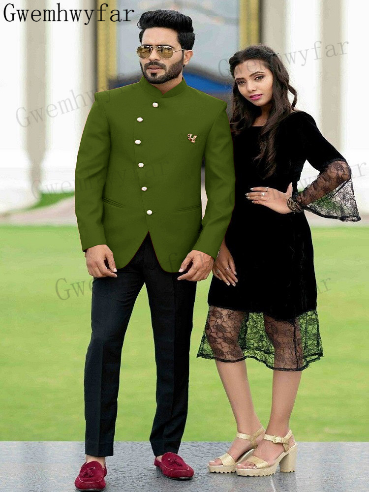 Gwenhwyfar Fashion Blazer Men  - Mens Fashion Trajes 评论和价格