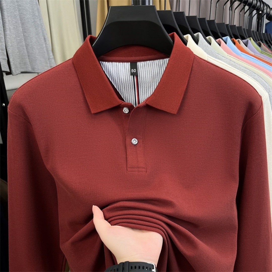 100% pure cotton high-end bran - Men'S Fashion Polo Shirt 评论和价格