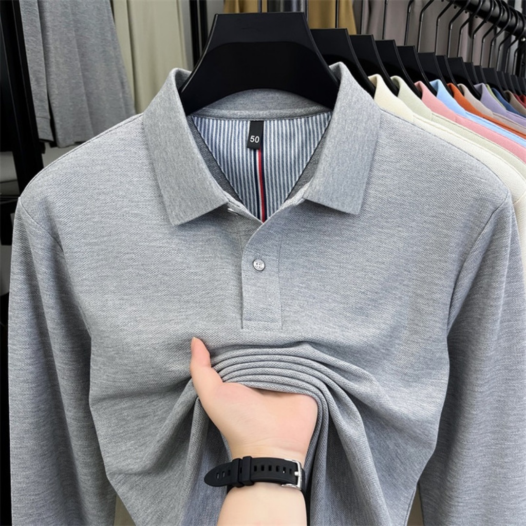 100% pure cotton high-end bran - Men'S Fashion Polo Shirt 评论和价格