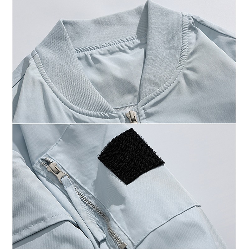 Unisex Waterproof & Windproof  - Bomber Jacket Men 评论和价格