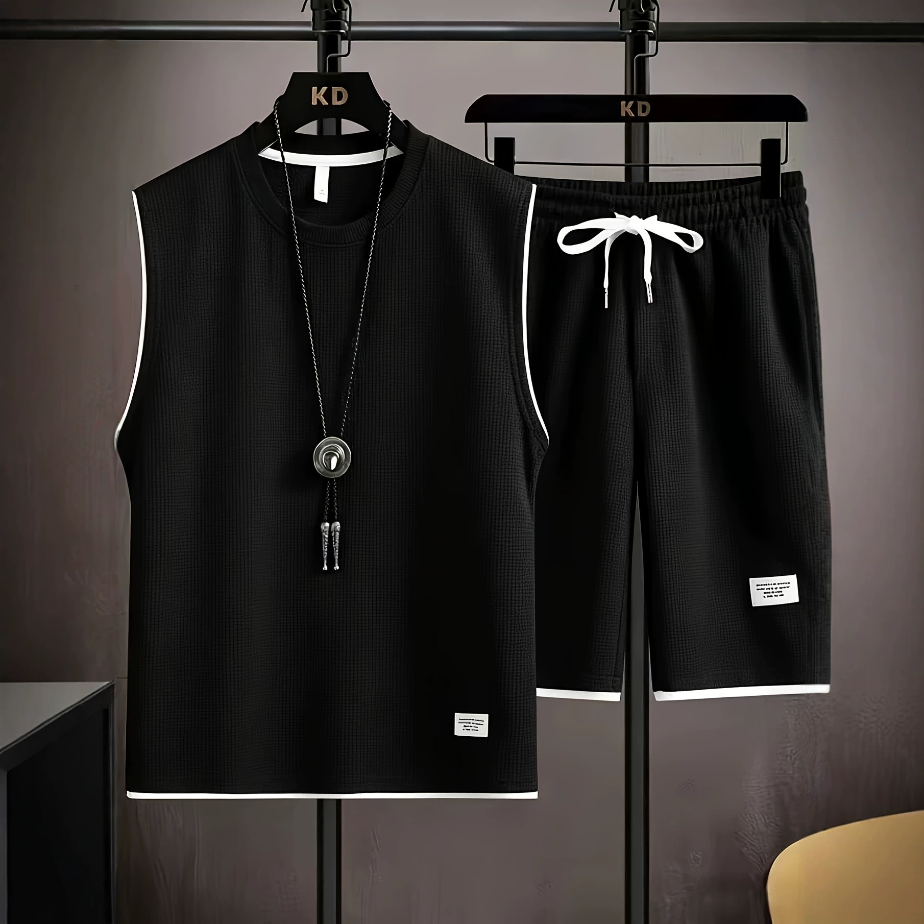 Summer men's vest sets high qu - Mens Fashion Summer 评论和价格