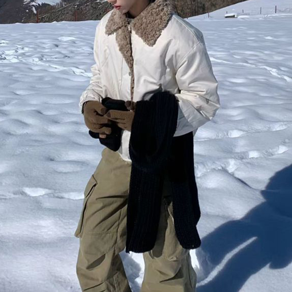 2025 Winter New Men's Patchwor - Mens Fashion Autumn 2025 评论和价格