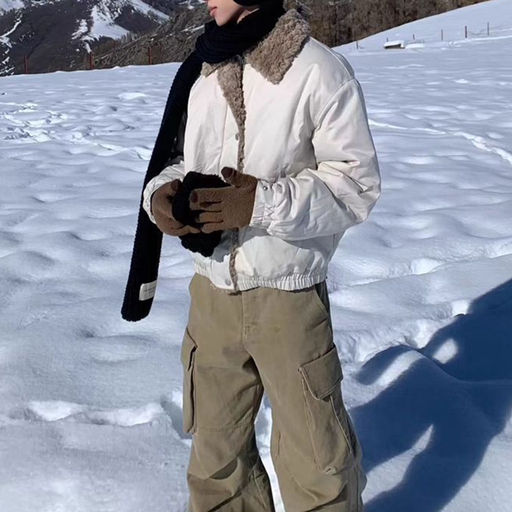 2025 Winter New Men's Patchwor - Mens Fashion Autumn 2025 评论和价格