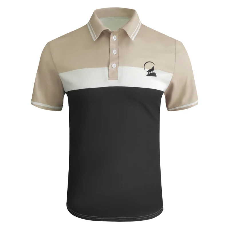 Men's Striped Polo shirt, Casu - Mens Fashion Summer 评论和价格