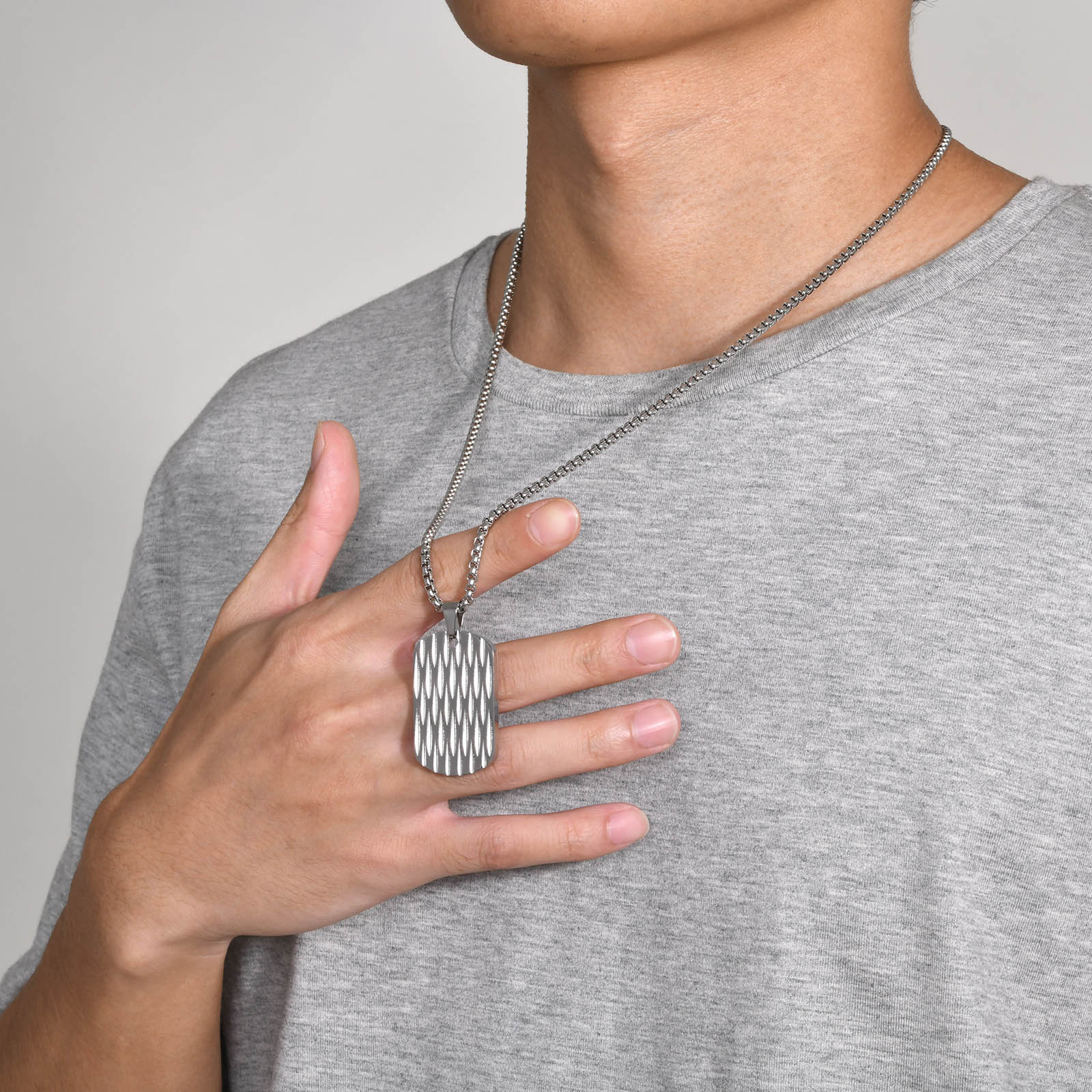 Mprainbow Mens Dog Tag Necklac - Mens Fashion In The 1920S 评论和价格