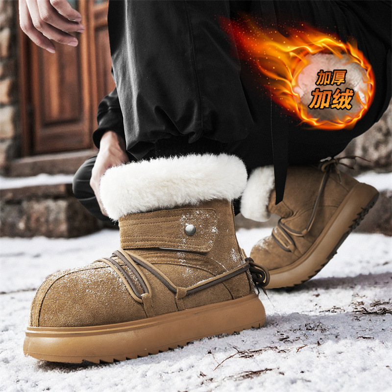 2025 New Winter Men Snow Boots - Mens Fashion Show 评论和价格