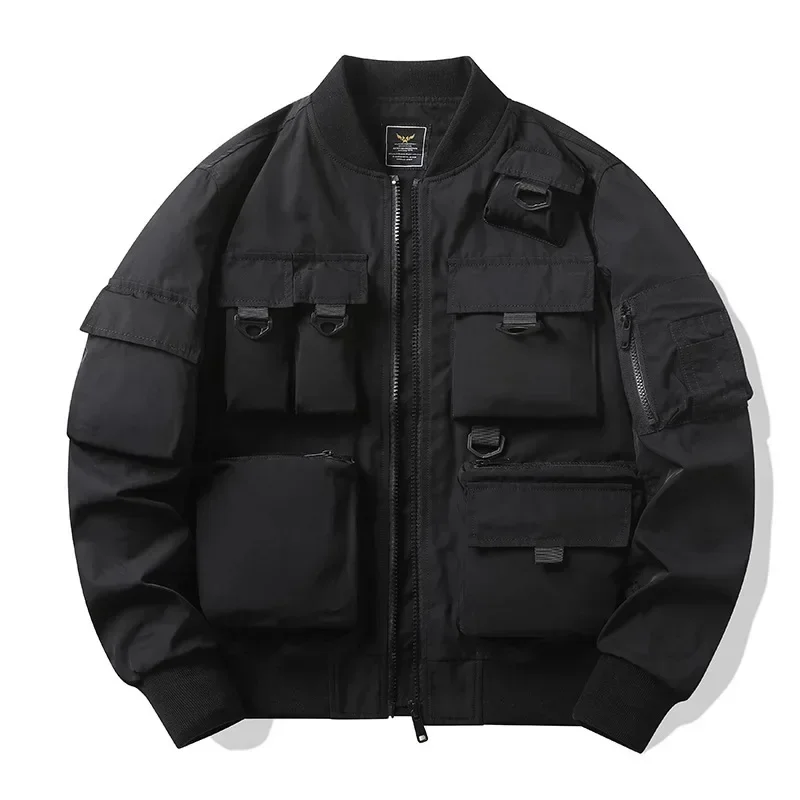 Men Windbreaker Bomber Basebal - Bomber Jacket Men 评论和价格
