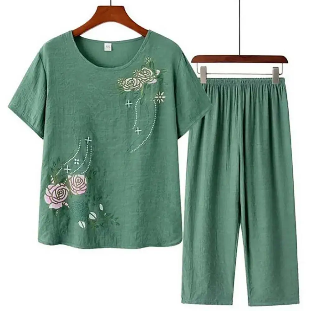 Middle-aged elderly women's sh - Mens Fashion Summer 2025 评论和价格