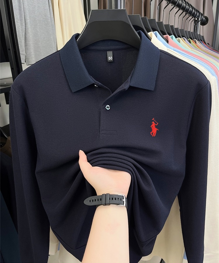 100% pure cotton high-end bran - Men'S Fashion Polo Shirt 评论和价格