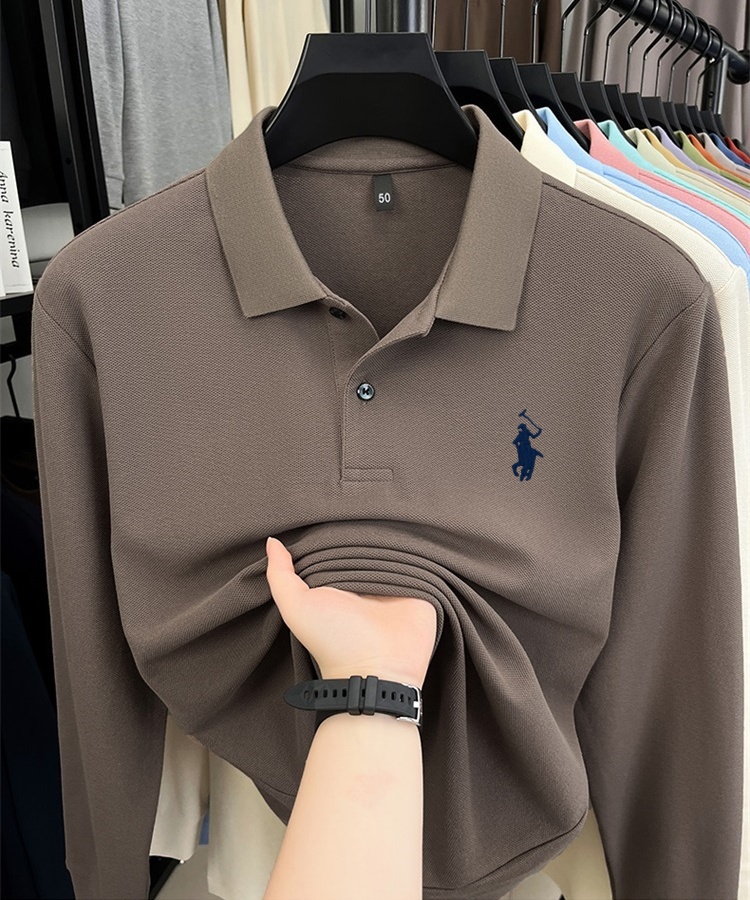 100% pure cotton high-end bran - Men'S Fashion Polo Shirt 评论和价格