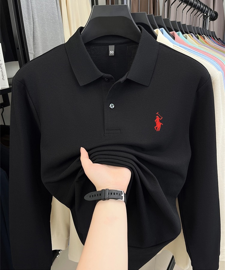 100% pure cotton high-end bran - Men'S Fashion Polo Shirt 评论和价格