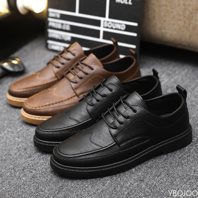 Men's Casual Leather Shoes Tre - Mens Fashion Summer 2025 评论和价格