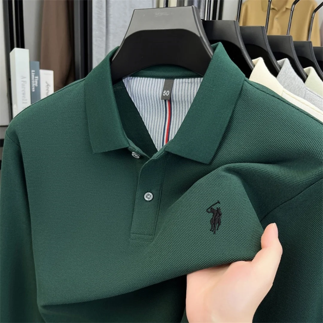 100% pure cotton high-end bran - Men'S Fashion Polo Shirt 评论和价格