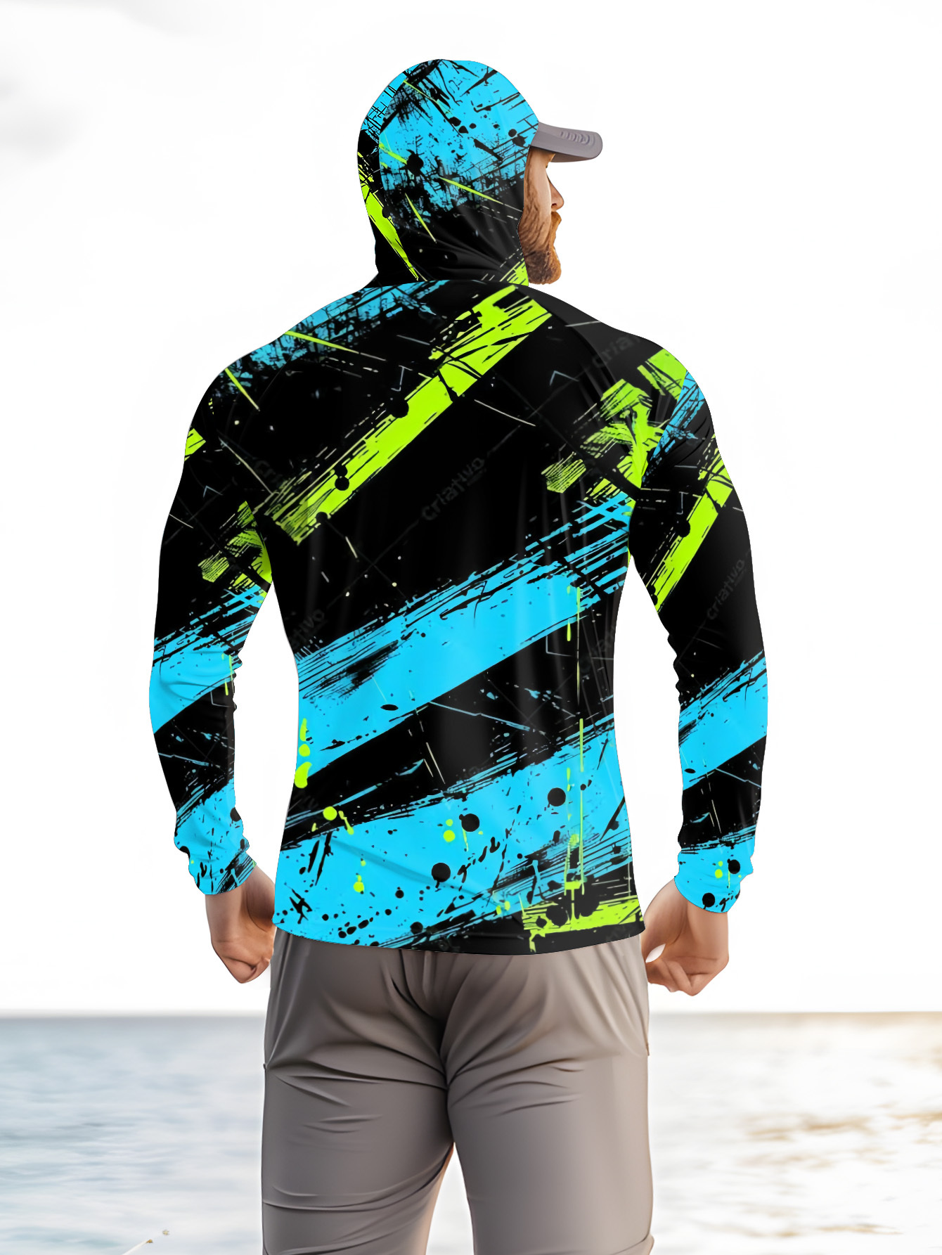 Fishing Hoodie Men Long Sleeve - Mens Fashion Summer 评论和价格