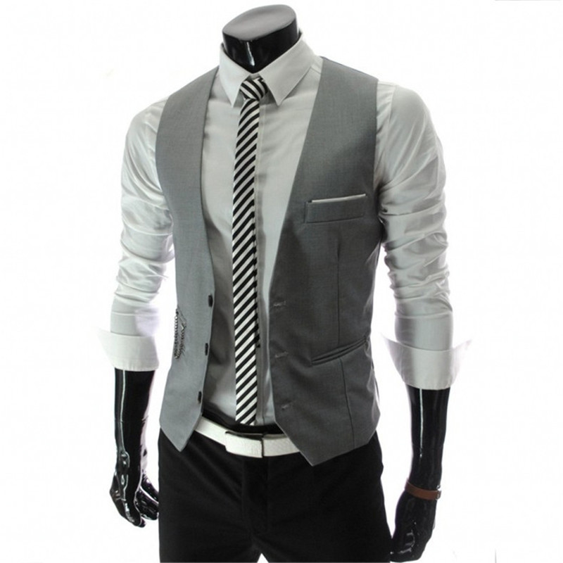 2025 Brand Suit Vest Men Jacke - Mens Fashion Trajes 评论和价格