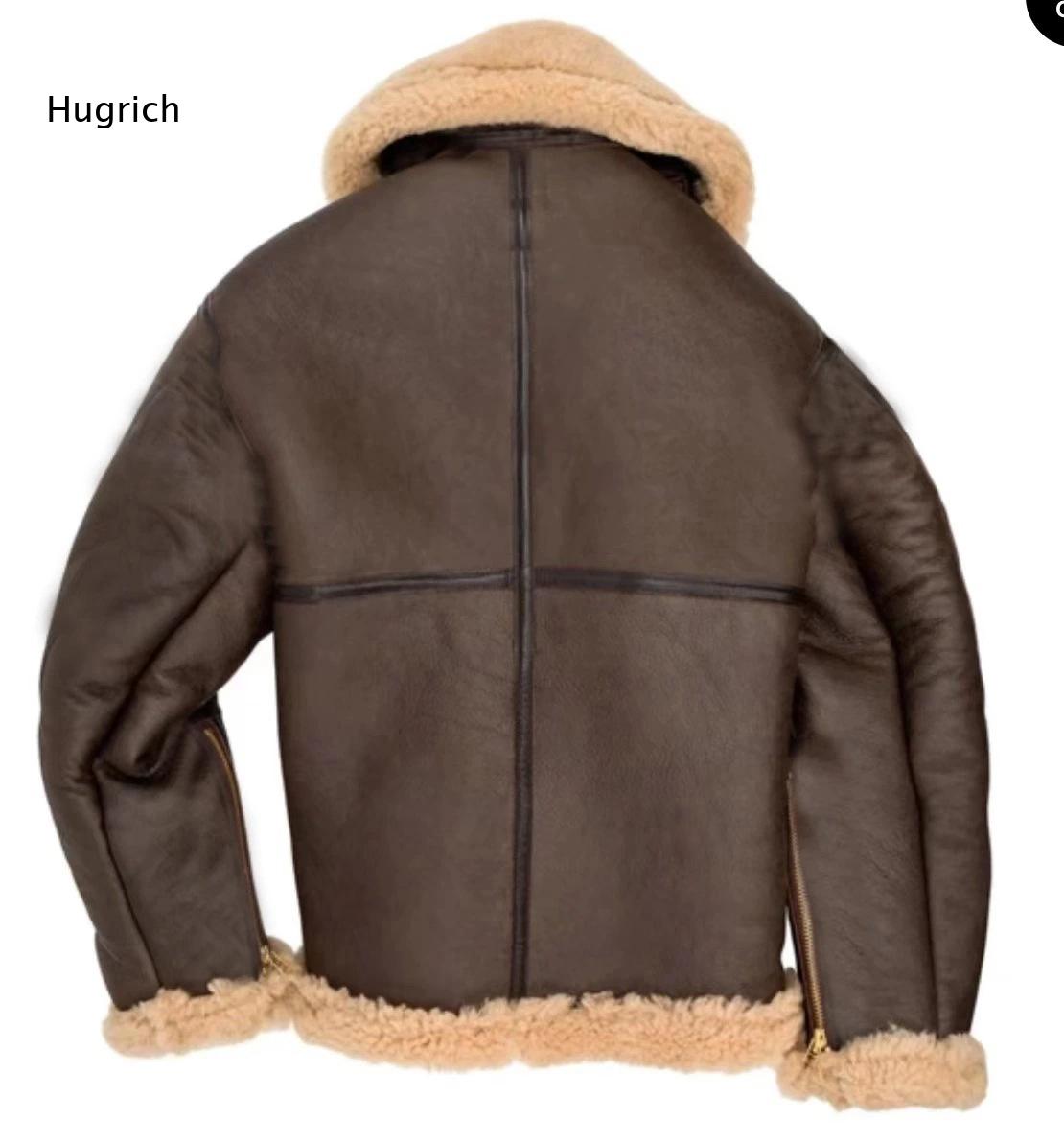 Men B3 Shearling Aviator Jacke - Bomber Jacket Men 评论和价格