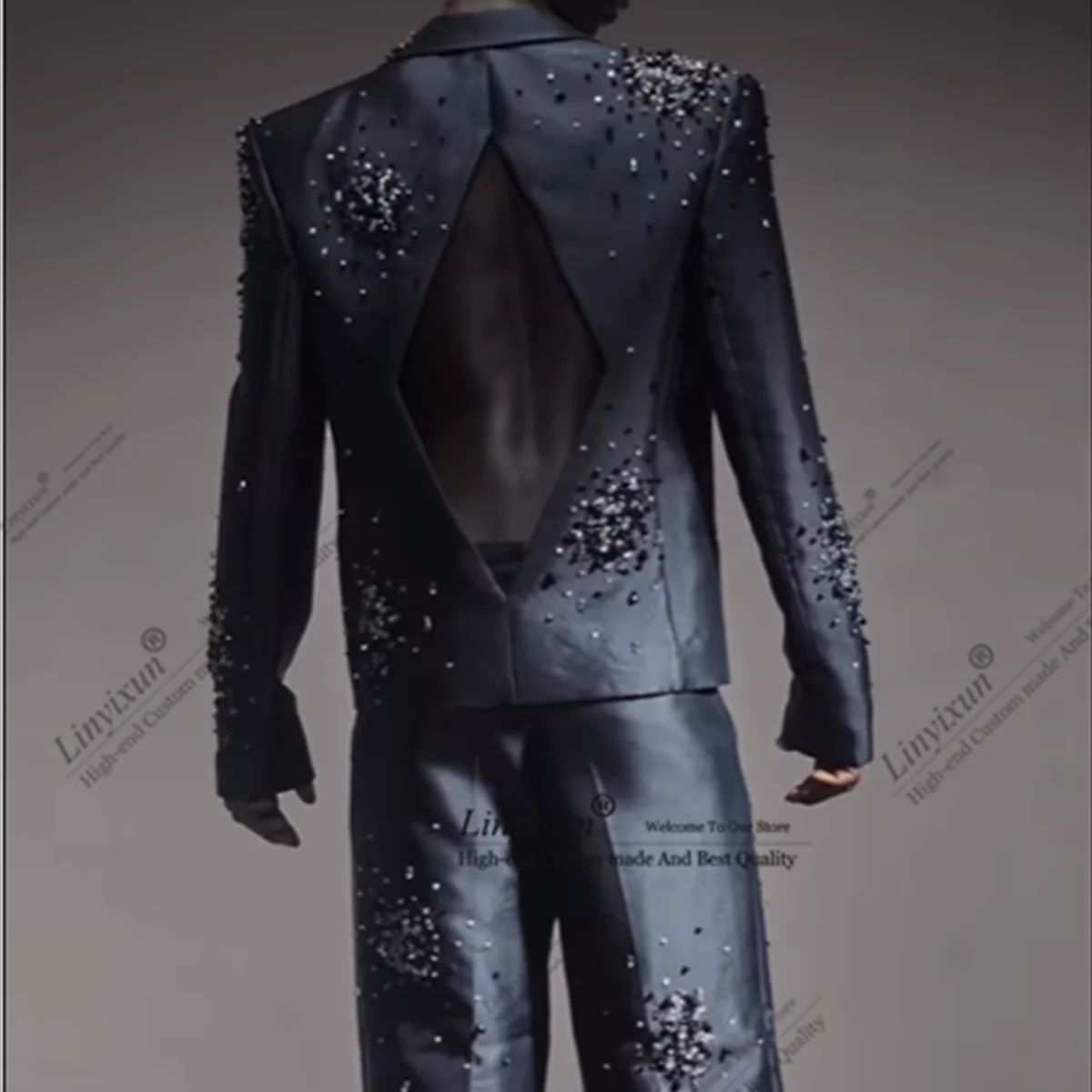 Shiny Design Version Stones Tu - Mens Fashion Trajes 评论和价格