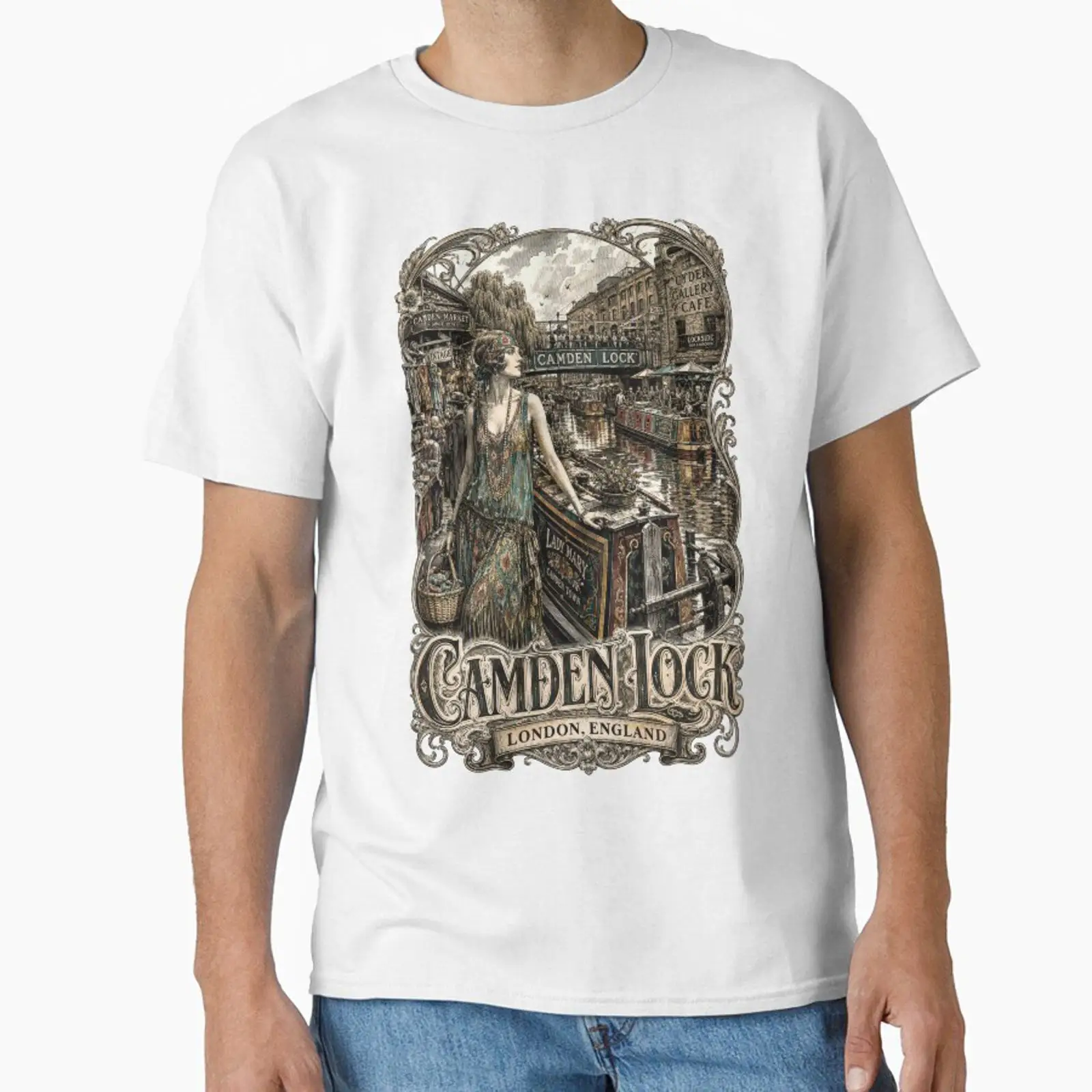 Vintage Camden Lock London Eng - Mens Fashion In The 1920S 评论和价格