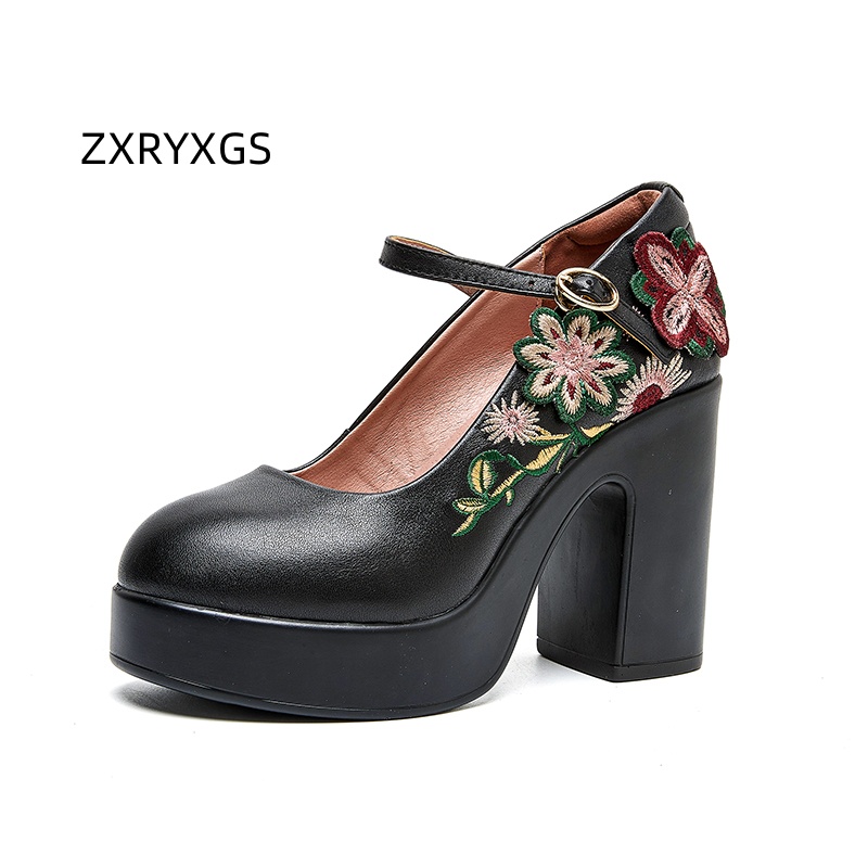 ZXRYXGS Top Layer Cowhide Embr - Mens Fashion Autumn 2025 评论和价格