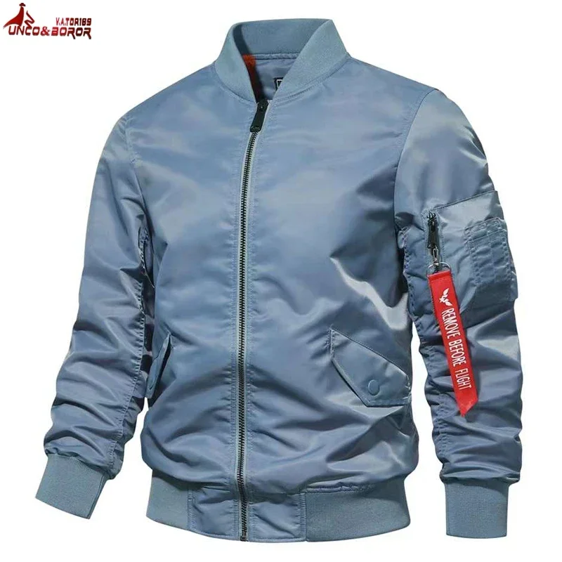 Bomber Jacket Men Winter Autum - Varsity Jacket Letterman 评论和价格