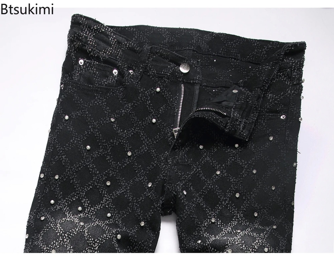 2026 New Men's Crystal Boot Cu - Men'S Fashion Jeans And Boots 评论和价格